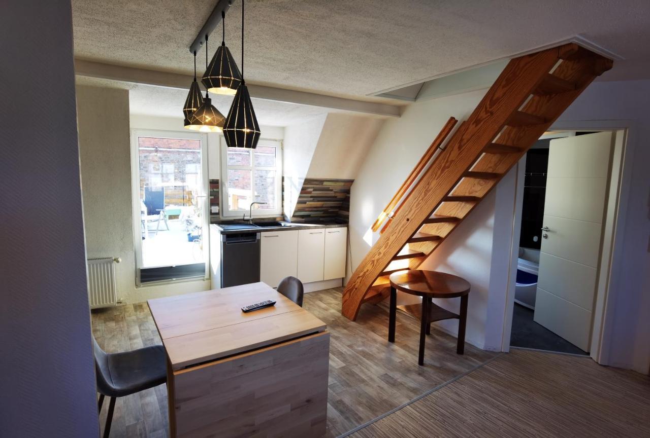 Gemuetliche Dachwohnung Mit Kleiner Oder Grosser Dachterrasse Nebeneinander Wolmirstedt Eksteriør bilde