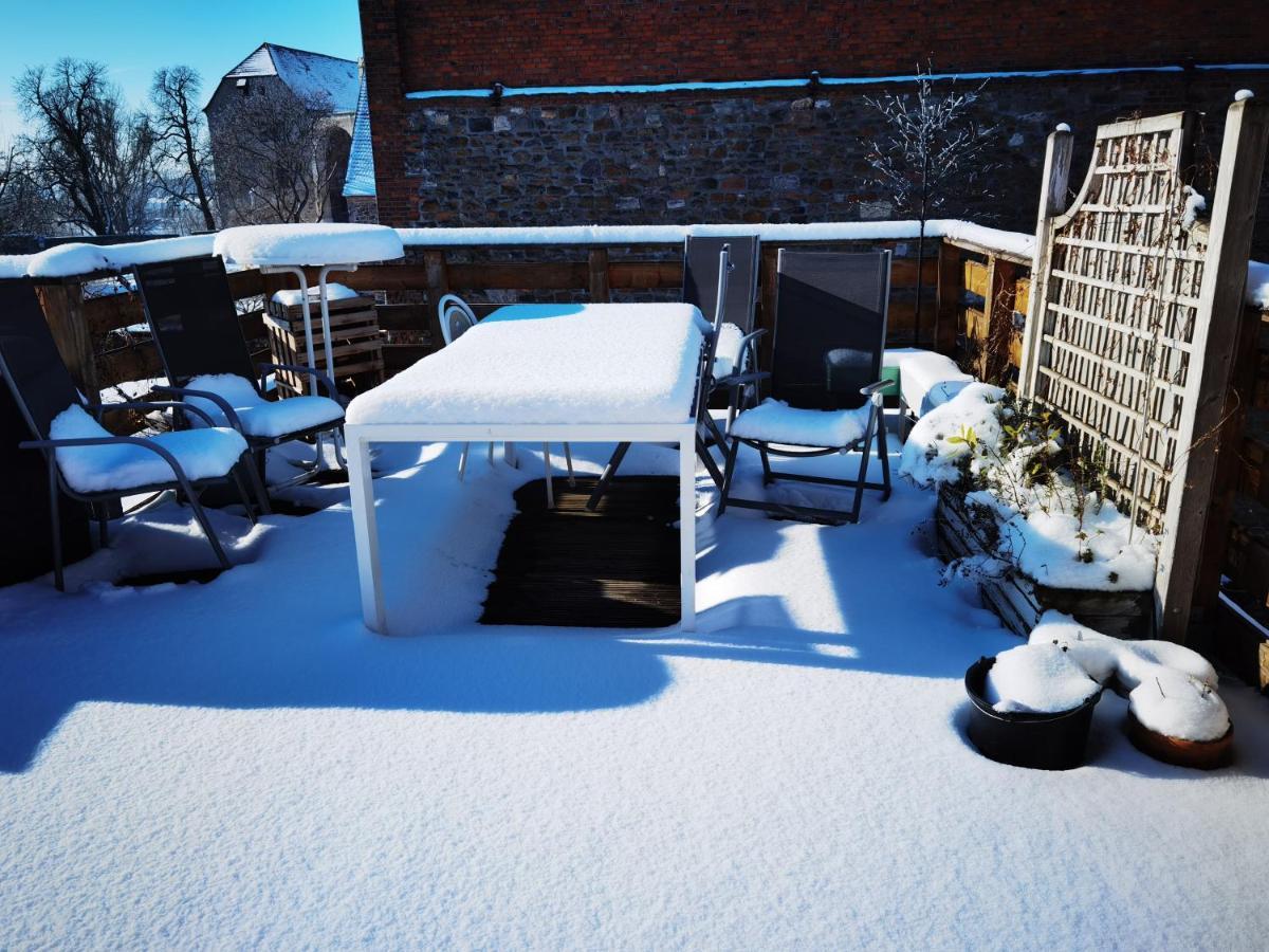 Gemuetliche Dachwohnung Mit Kleiner Oder Grosser Dachterrasse Nebeneinander Wolmirstedt Eksteriør bilde